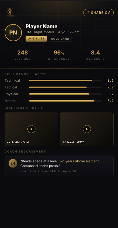 Player CV